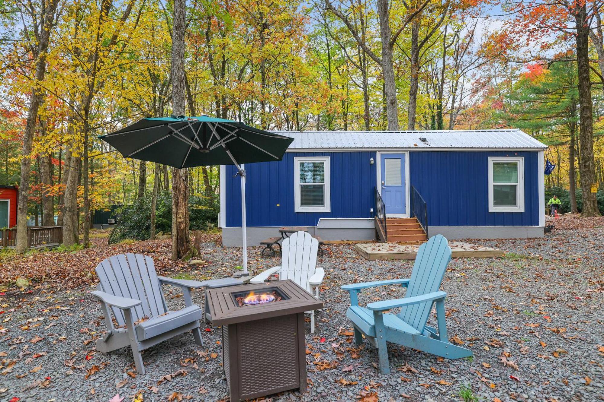 Camptel Poconos Lodging Albrightsville Exterior foto