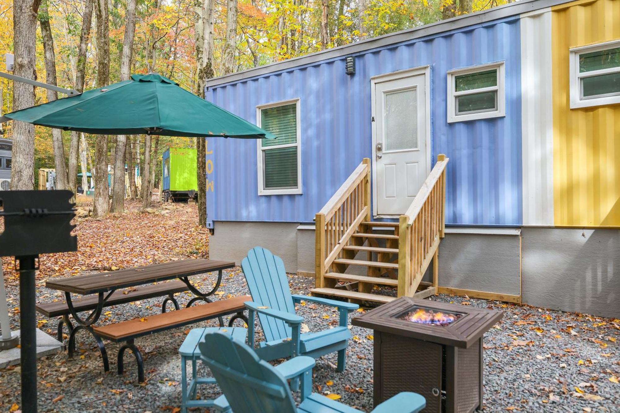 Camptel Poconos Lodging Albrightsville Exterior foto