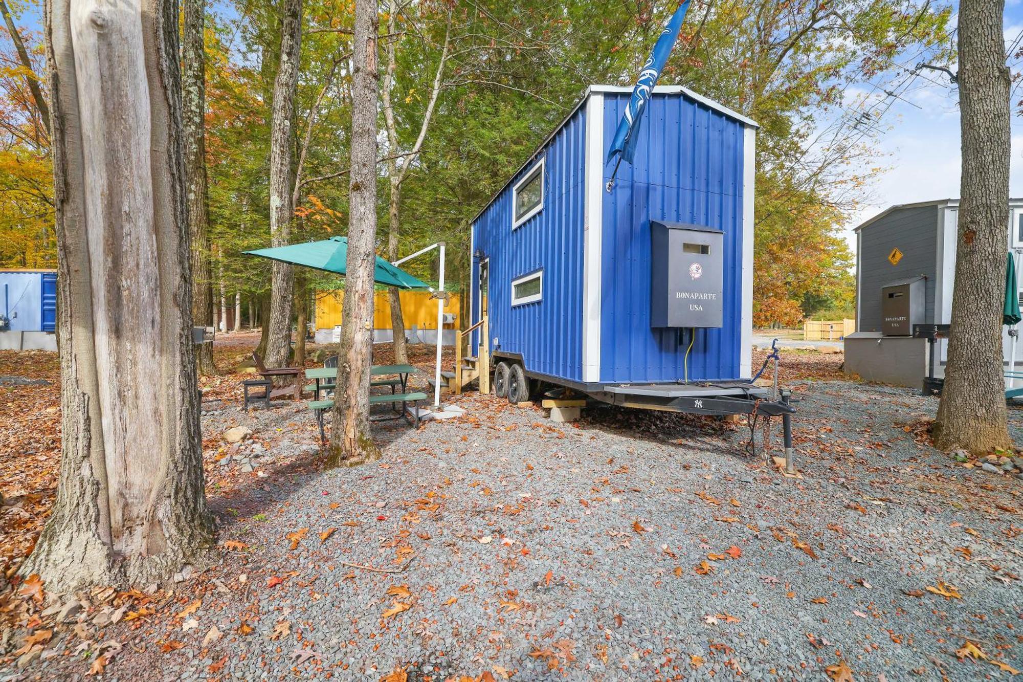 Camptel Poconos Lodging Albrightsville Exterior foto