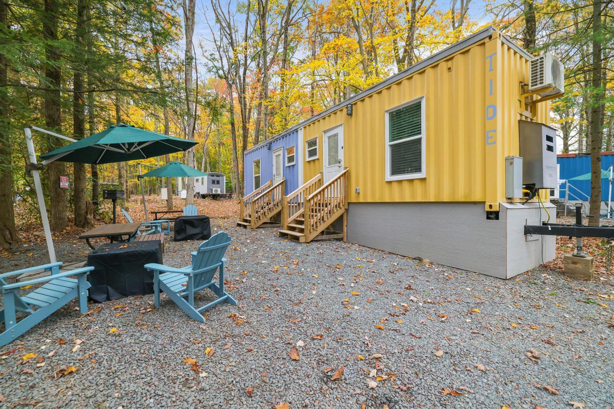 Camptel Poconos Lodging Albrightsville Exterior foto