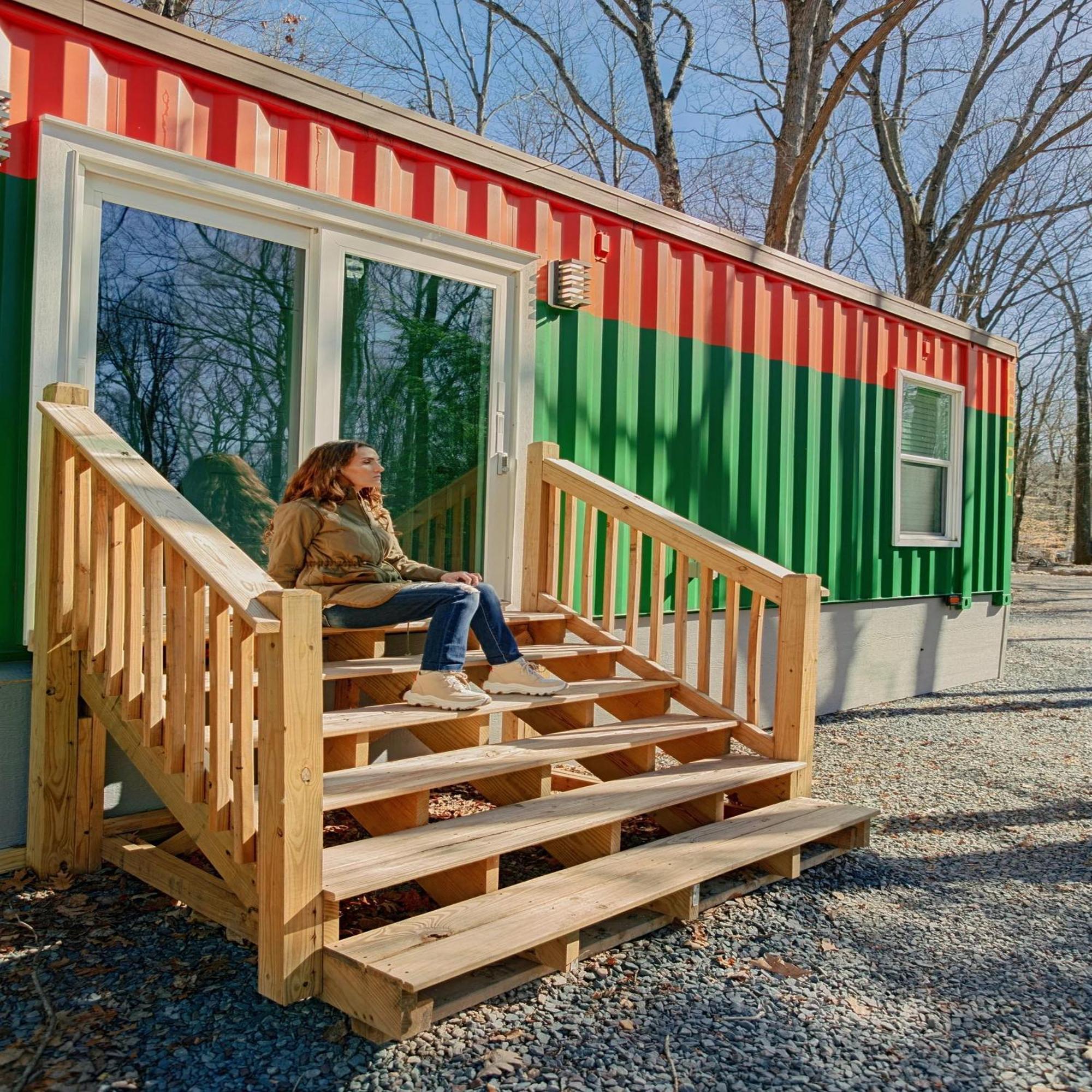 Camptel Poconos Lodging Albrightsville Exterior foto